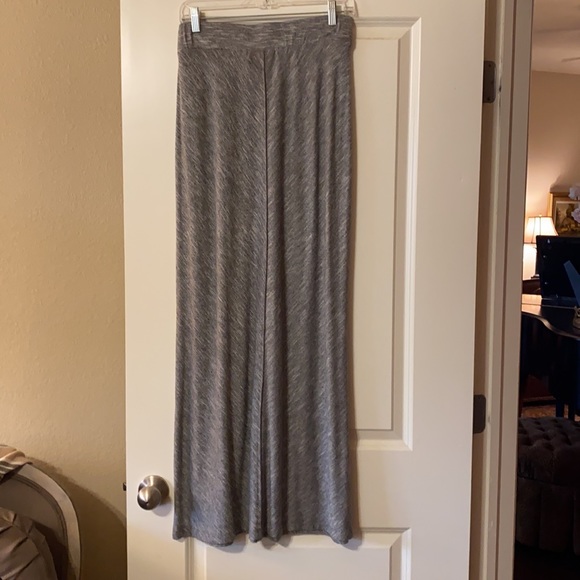 Loft Heather Gray long skirt Size Medium - Picture 2 of 3